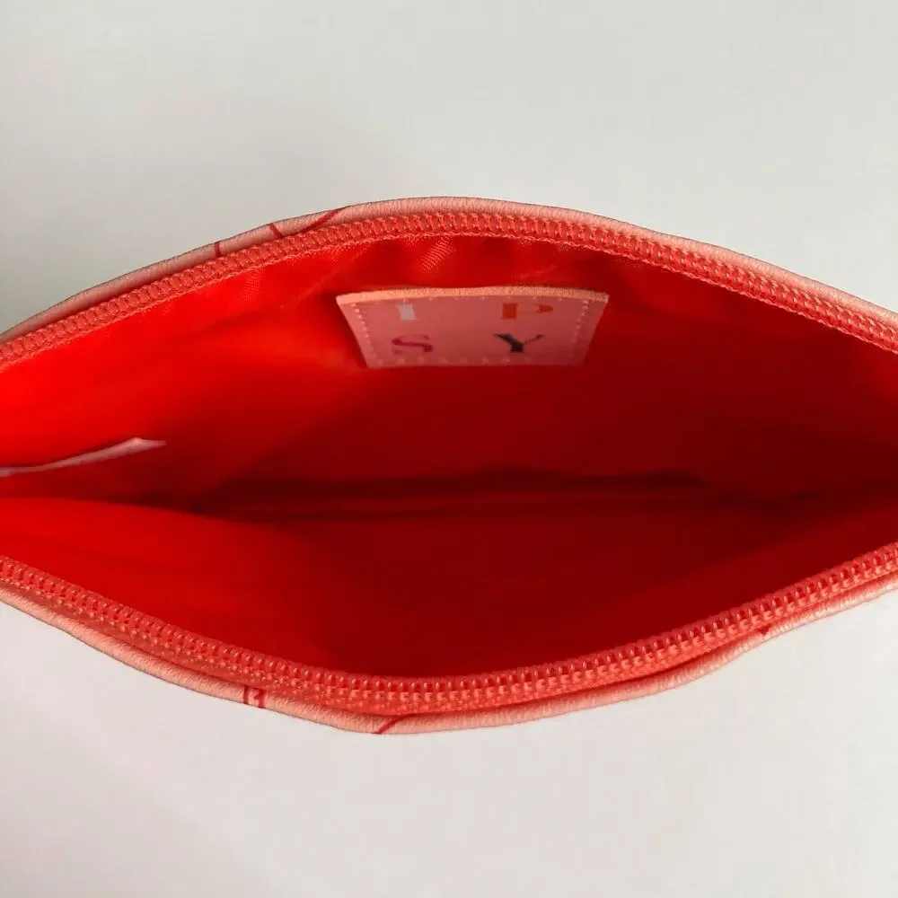 Pink Makeup Tool Print Ipsy Cosmetic Bag